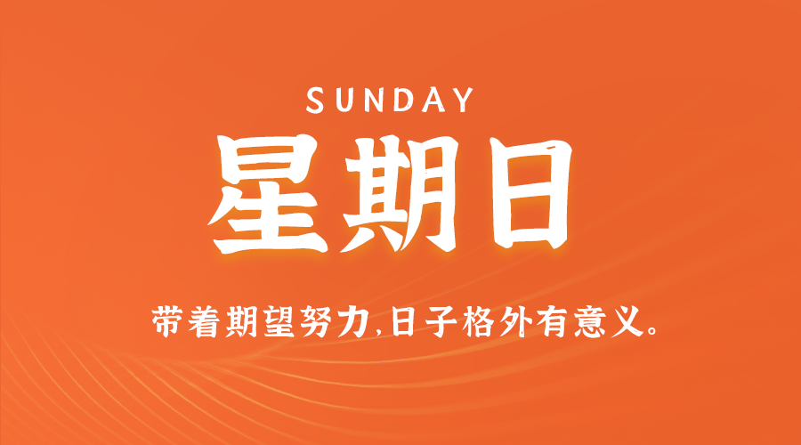 04日20日，星期日，在这里每天60秒读懂世界！